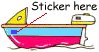 Boat Sticker Placement Left Side